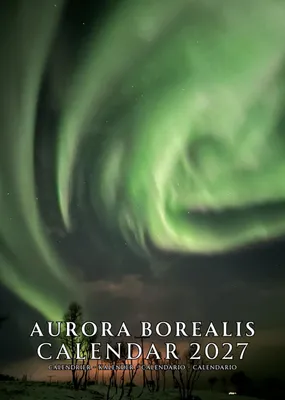 Image de Calendrier Aurora Borealis 2027 - Format A3