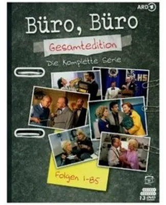 Obrázok produktu pre Büro, Büro - Gesamtedition: Die kompletten Staffeln 1-3 (Folgen 1-85) (13 DVDs)