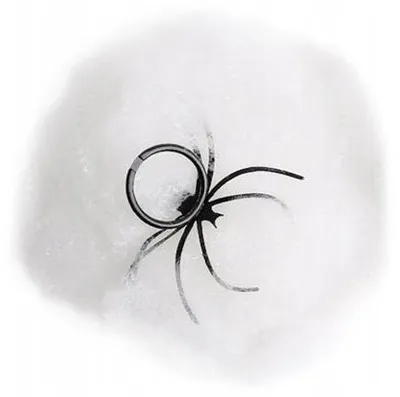 Produktbild von Party Deco Dekorative Spinnweben mit Spinnen Halloween-Deko