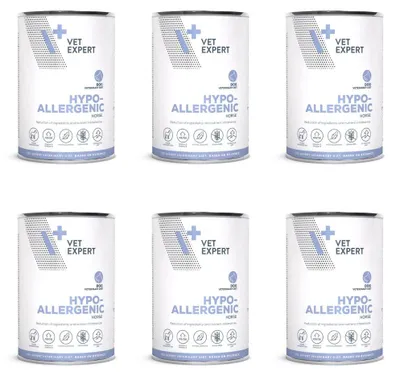 Obrázok produktu pre Mokré krmivo pre psov VetExpert Veterinary Diet Hypoallergenic Dog 6 x 400g