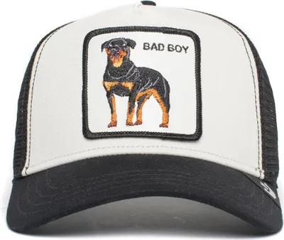 Produktbild von Goorin Bros. The Baddest Boy Trucker Cap The Farm Dog White
