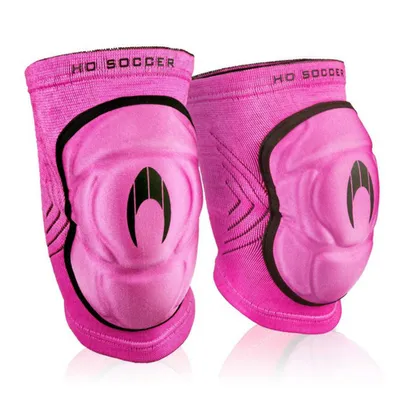 Image de Genouillères Ho Soccer Covenant, rose, taille M