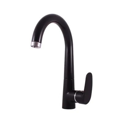 Immagine prodotto di Slezák-RAV Miscelatore per lavello Slezák RAV Amur AM719CMATC Colore: nero opaco/cromo, Dimensioni: 1/2''''