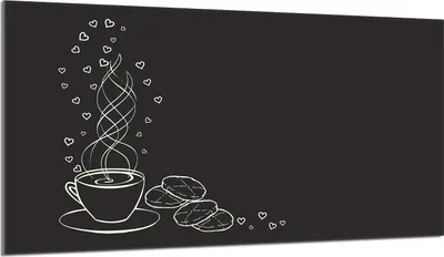 Produktbild von Glas-Herdplattenschutz 90x52 Kaffee