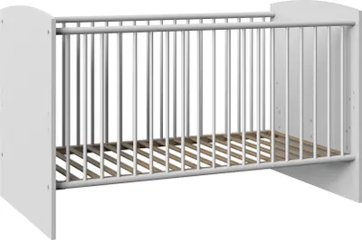 Produktbild von Babybett >Joker< (B/H/T: 80x88x143 cm) in Weiß - 80x88x143cm (BxHxT)