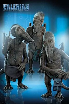 Produktbild von Valerian - Poster - Doghan Daguis