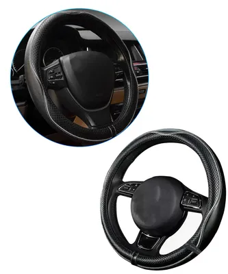 Productafbeelding van Ademende stuurhoes, antislip, universeel, 37-38 cm, voor auto's