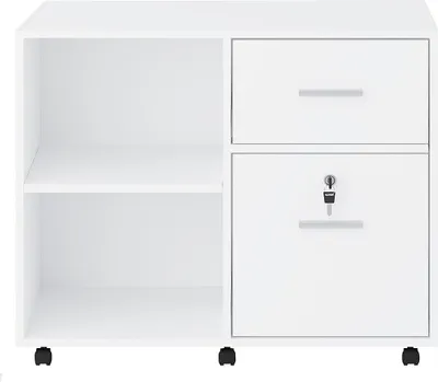 Produktbild von Bürocontainer - 2 Schubladen - Weiß - NILIKO