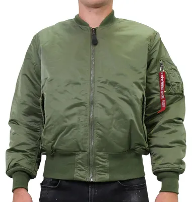 Productafbeelding van Alpha Industries herenjassen, model MA-1, grijs (vervangt groen 04), maat XXXX-Large