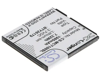 Produktbild von TECHTEK Akku Kompatibel mit [Mobistel] Cynus T1 Ersetzt BTY26179, für BTY26179MOBISTEL/STD