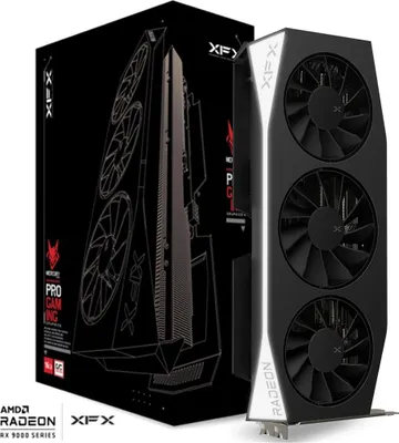 Image de XFX RX 9060XT Mercury Gaming OC Black 16GB GDDR6