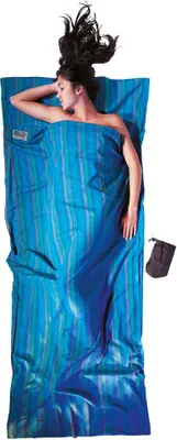Produktbild von Cocoon Reiselaken Aus Baumwolle Blau 220 x 90 cm Blau 220 x 90 cm