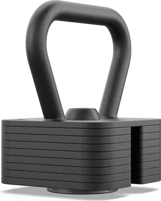 Immagine prodotto di Zipro Square Kettlebell regolabile 19 kg – Manubrio sferico estensibile in acciaio Design squadrato Set di manubri per crossfit e allenamento della forza Comodo Anti-Rol