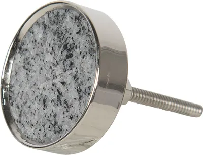 Produktbild von Clayre & Eef Türknauf Ø 4 cm Grau Stein