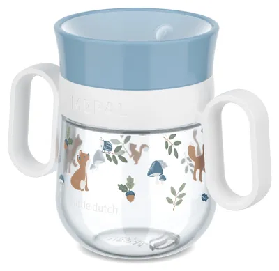 Immagine prodotto di Biberon Mepal 360° mio da 200 ml - forest friends, per bambini piccoli, codice prodotto 108018065408, codice EAN 8720294049388