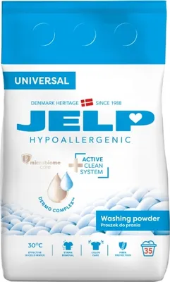 Produktbild von JELP Hypoallergenes Waschpulver 2,1 kg universal 35WL