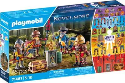 Produktbild von PLAYMOBIL Novelmore 71487 My Figures: Ritter von Novelmore