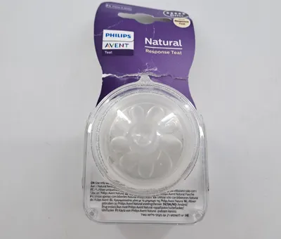 Produktbild von Philips AVENT Natural Response SCY965/02 Sauger 5, extra schnelle Durchflussrate, 2er-Pack, Kieferorthopädisch, Anti-Kolik-Ventil, 2 Stück(e)