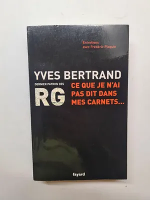 Image de Ce que je n'ai pas dit dans mes carnets...