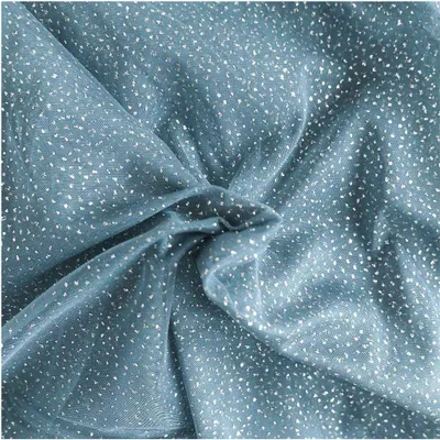 Produktbild von Tüll mit Glitzer Kostümstoff Fasching Royal Tüll 1 x 1,5 m Meterware Farbwahl