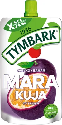Obrázok produktu pre Tymbark 100% ovocná pena Jablko Banán Mučenka Citrón 200 G