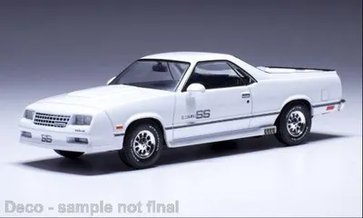 Produktbild von IXO 1:43 Chevrolet El Camino SS - white - 1987