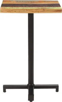 Produktbild von vidaXL Bistrotisch Quadratisch 50x50x75 cm Altholz Massiv