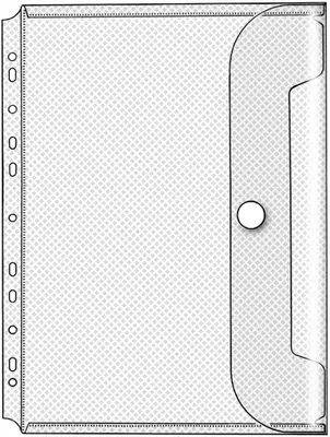 Immagine prodotto di Veloflex® 5342 100 Dokumentenhüllen Serie Crystal - transparent, für A4, Packung mit 10 Stück