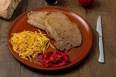 Produktbild von Famanu Steakmesser Set 6-teilig - Ergonomisches Design - Silber