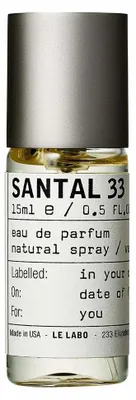 Produktbild von Le Labo Santal 33 EDP 15 ml ( Unisex)