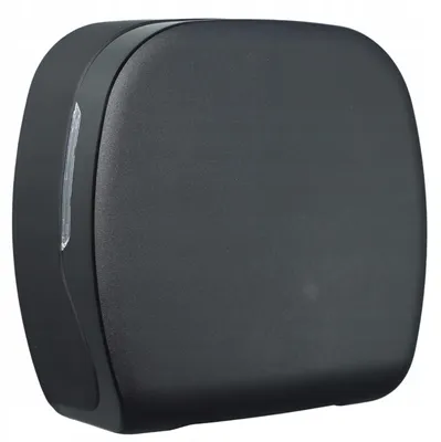 Produktbild von deClean HS1610B Schwarz Jumbo Toilettenpapier Spender Wandmontage