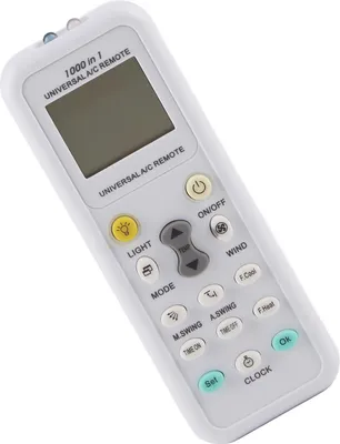 Image de Télécommande universelle de climatiseur avec réglage en un clic et affichage LCD