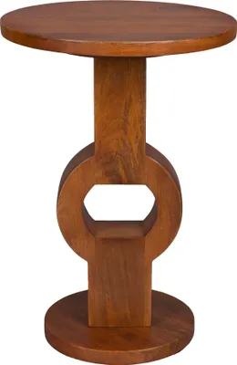 Produktbild von Dutchbone Tondo Beistelltisch Rund 36 cm Mangoholz Braun