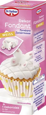 Produktbild von Dr. Oetker Dekor Fondant Weiß, 100 g