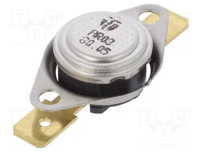 Productafbeelding van 1x Sensor: Thermostaat. Configuratie-uitgangen: -NC 250VAC 80°C 16A, 5°C. Artikelnummer: AR03.80.05-W1-S3