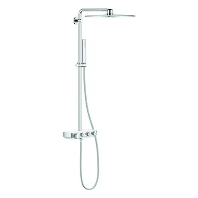 Immagine prodotto di Grohe Euphoria SmartControl System 310 Cube Duo système de douche avec mitigeur thermostatique, montage mural, 26508LS0, 26508LS0