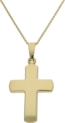 Produktbild von JuwelmaLux Anhänger 585/000 (14 Karat) Gold Kreuz JL14-02-0117