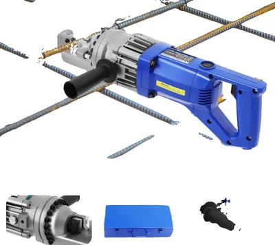 Obrázek produktu pro Řezačka výztuže, elektromotor, efektivní výkon, modrá barva