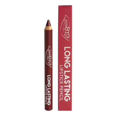 Produktbild von puroBIO Langanhaltender Lippenstiftstift ERDBEERROT 014L