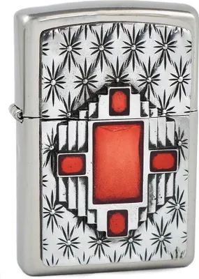 Produktbild von Zippo Feuerzeug Red Diamond Windproof Vintage