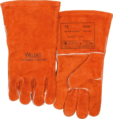 Produktbild von 5-Finger-Schweißerhandschuhe WELDAS 10-2101 XL