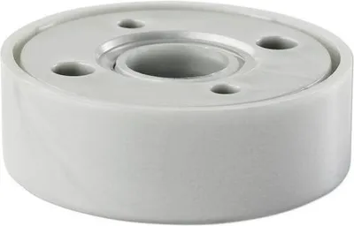 Produktbild von Tarrox Möbelfuß rund 18x Ø50 mm Kunststoff grau