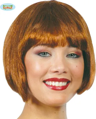 Produktbild von Bob Kurzhaar Perücke in braun für Damen