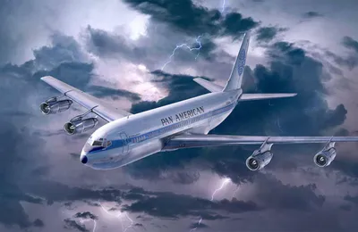 Produktbild von Roden 338 - 1:144 Boeing 707-321 - Neu