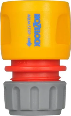 Produktbild von AquaStop Connector für Gartenschlauch - Einfache Wasserverbindung ohne Abfall