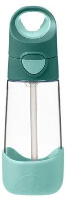 Image de B.box Gourde avec paille 450 ml forêt d'émeraude