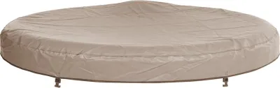 Obrázek produktu pro HOME DELUXE – Kryt venkovního vířivého bazénu CAPE SPLASH – ⌀ 208 cm | Barva: béžová