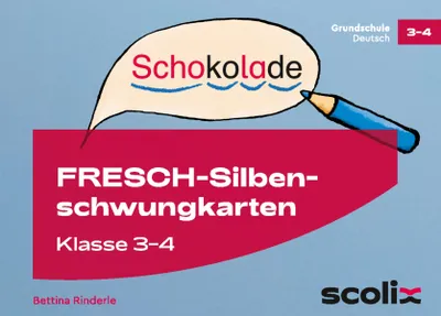 Produktbild von FRESCH-Silbenschwungkarten Klasse 3 und 4