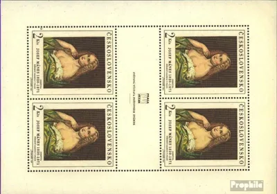 Produktbild von Briefmarken Tschechoslowakei 1968 Mi 1802Klb Kleinbogen (kompl.Ausg.) postfrisch Das alte Prag