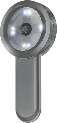 Obrázek produktu pro Ruční digitální lupa, digitální mikroskop pro dospělé a děti, zvětšení 100x, 2,0" IPS obrazovka, manuální ostření, 16 metrů fotografie, vestavěná dobíjecí baterie, LED výplňové osvětlení